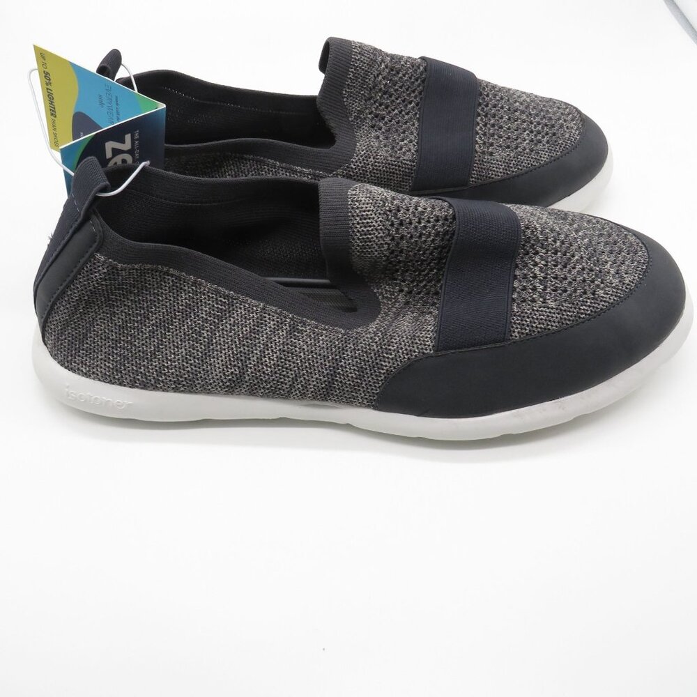 Isotoner Zenz Men's Loafer Slippers 13 Lightweight Sport Knit Slip-Ons NEW